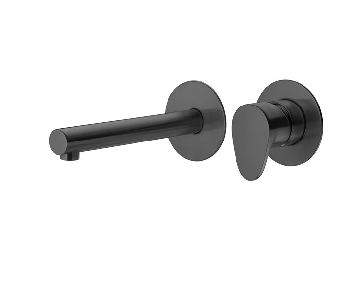 image 1 of כיסוי ברז קיר, פיה קצרה Wave