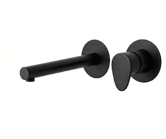 image 1 of כיסוי ברז קיר, פיה קצרה Wave