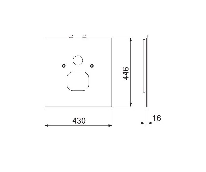 יחידה תחתונה TECElux 9650100 diagram