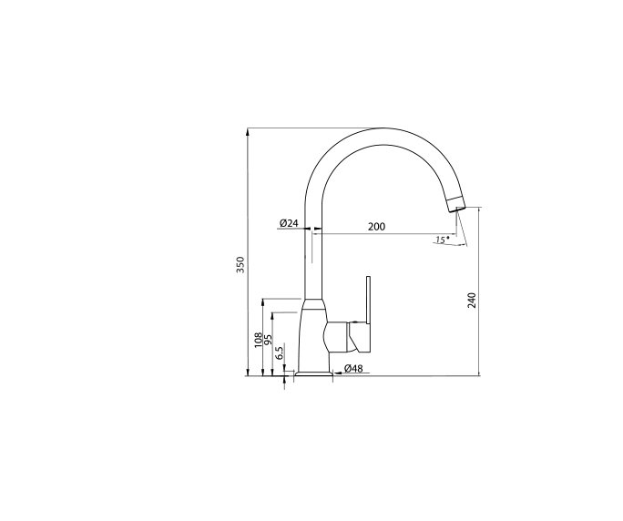 קליר ברז מטבח, Clear 305322 diagram