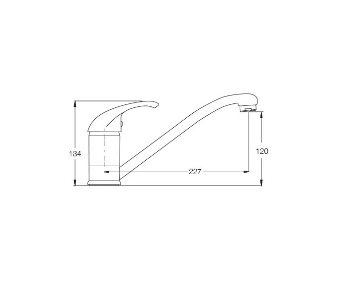 רותם ברז מטבח Rotem 900153 diagram