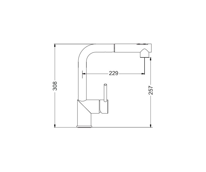 ברז מטבח, פיה 304664 diagram