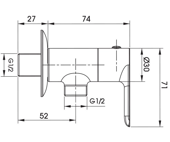 נקודת מים וידית. 309310 diagram