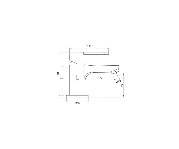 ברז פרח, פיה Clear 305341 diagram