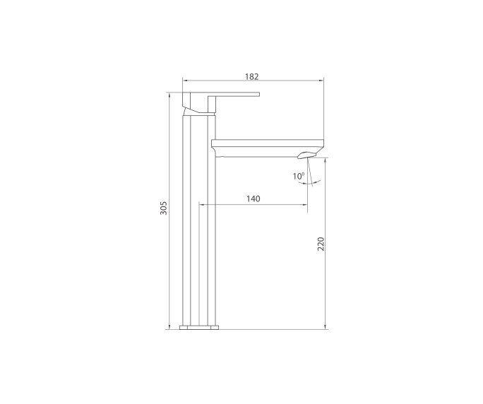 ברז‭ ‬פרח‭ ‬גבוה‭,‬ Rome 305444 diagram