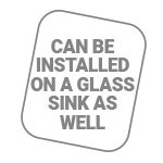 מתאים גם להרכבה על כיור זכוכית